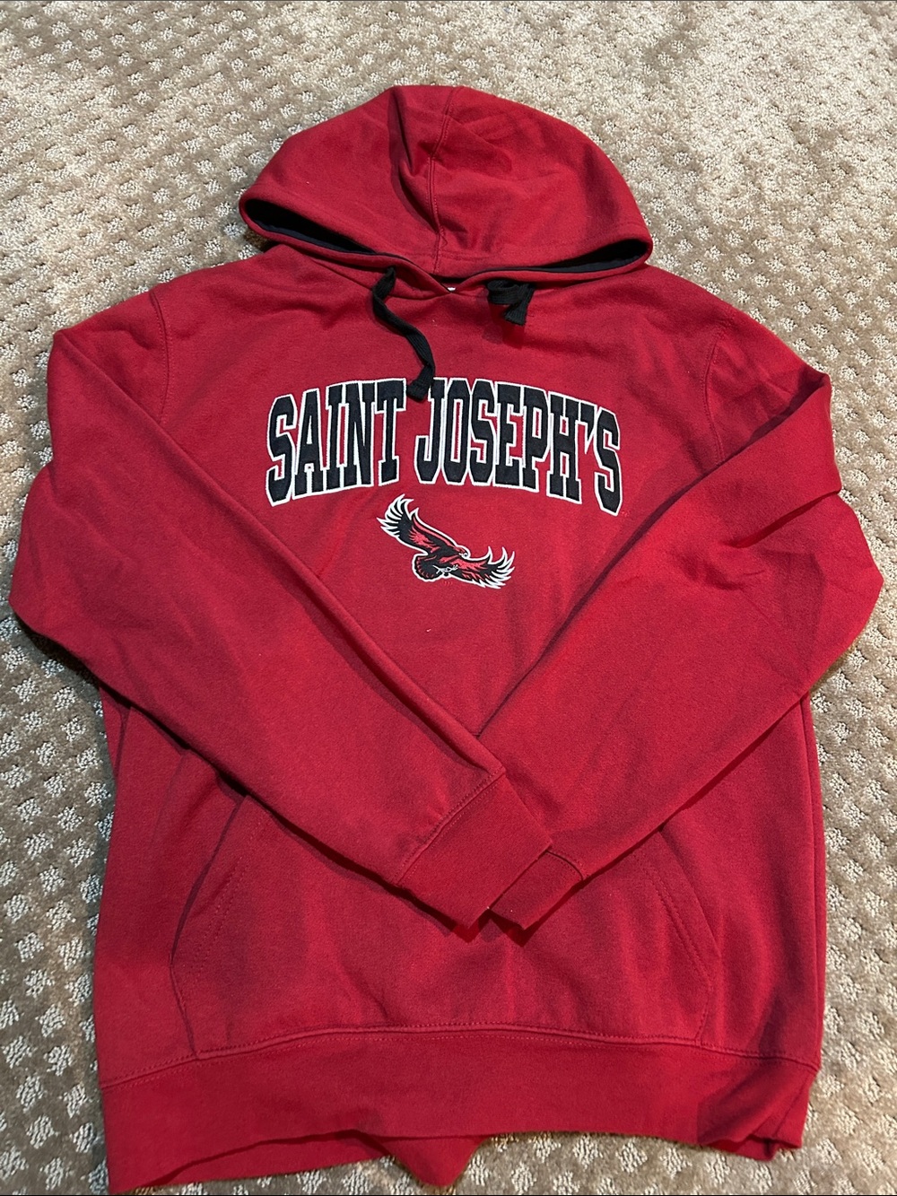 Stadium Athletics Red Saint Joseph's Hooded Sweatshirt